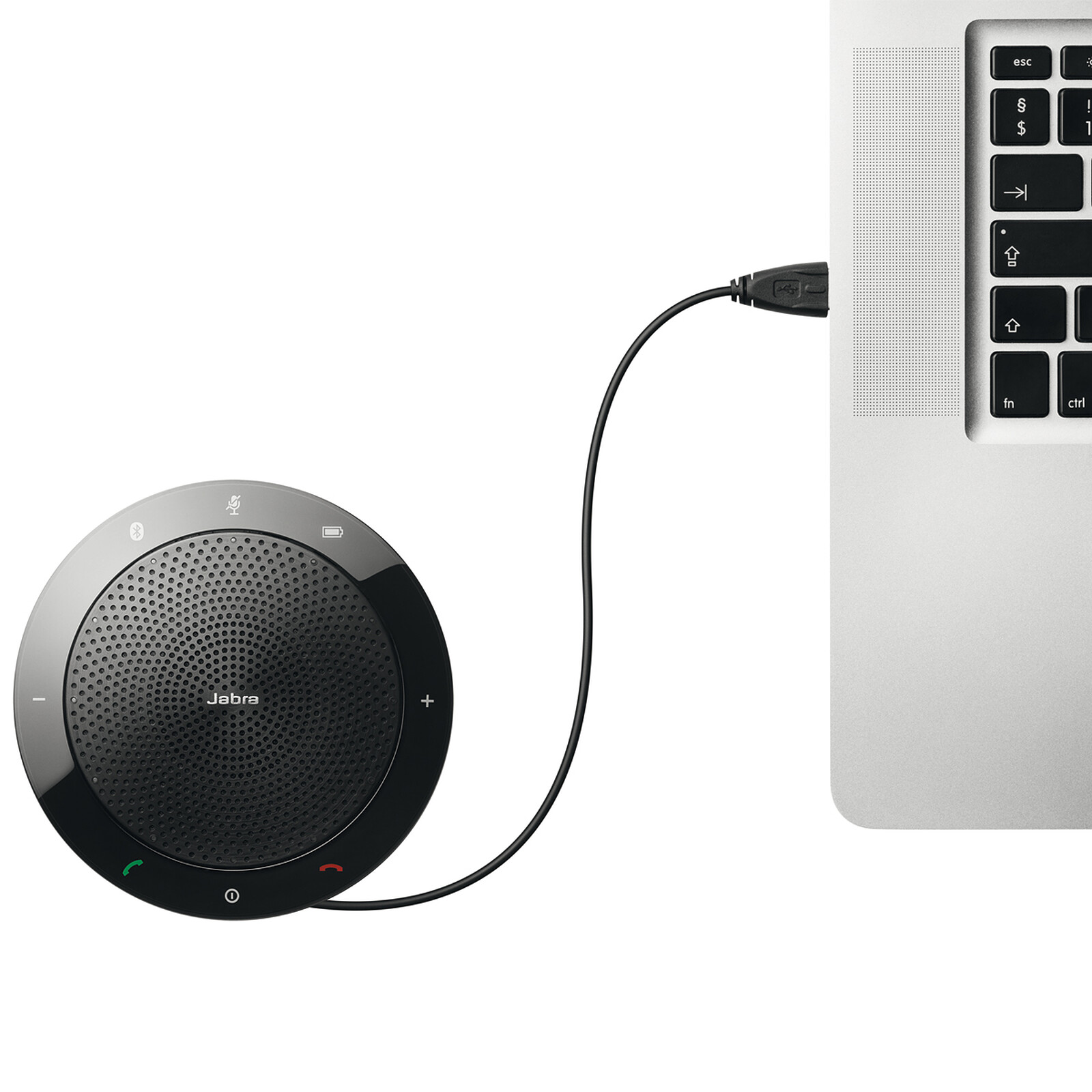 Jabra Speak 510 0 + Microsoft - Altavoz inalámbrico Bluetooth para conferencias