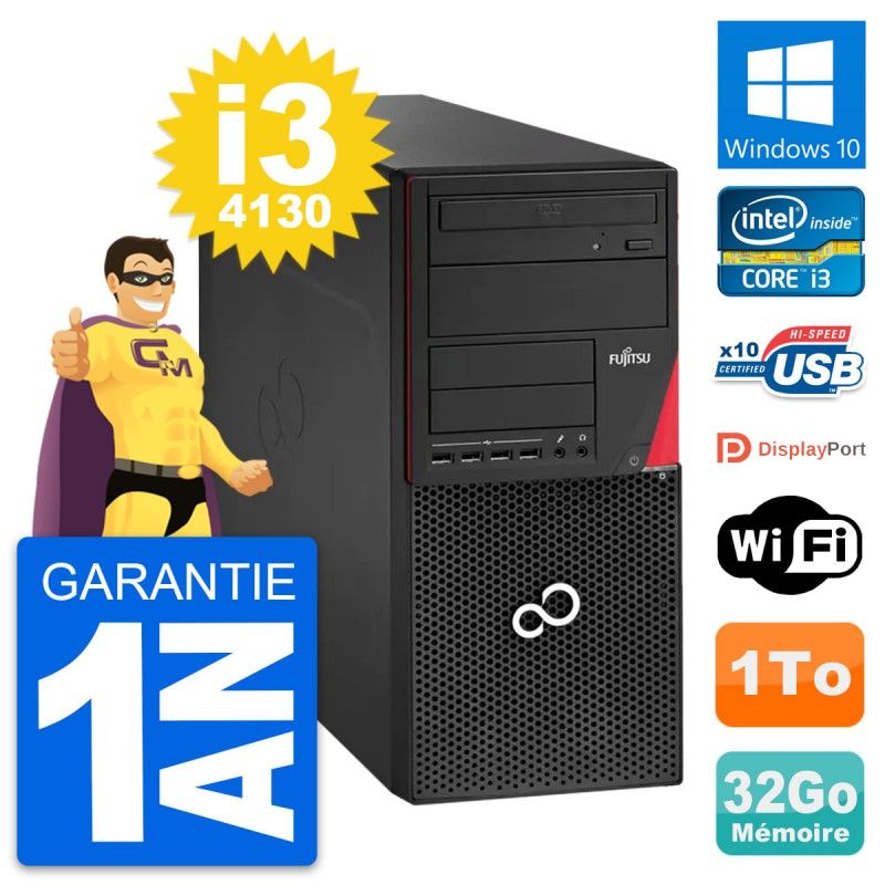 Fujitsu Esprimo P920 Core i3-4130 32GB RAM 1TB Windows 10 PC