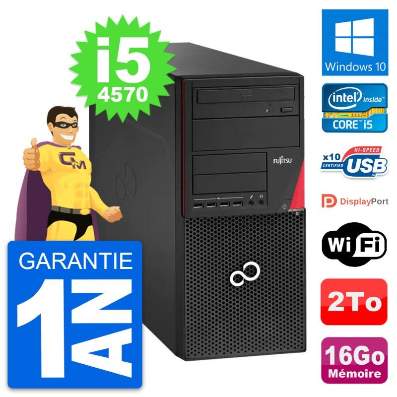 Fujitsu Esprimo P920 Core i5 Laptop - 16GB RAM, 2TB HDD, Windows 10, WiFi