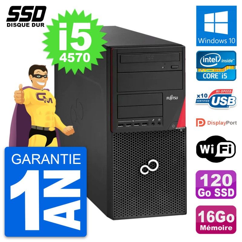 Fujitsu Esprimo P920 Intel i5-4570 16GB RAM 120GB SSD Windows 10