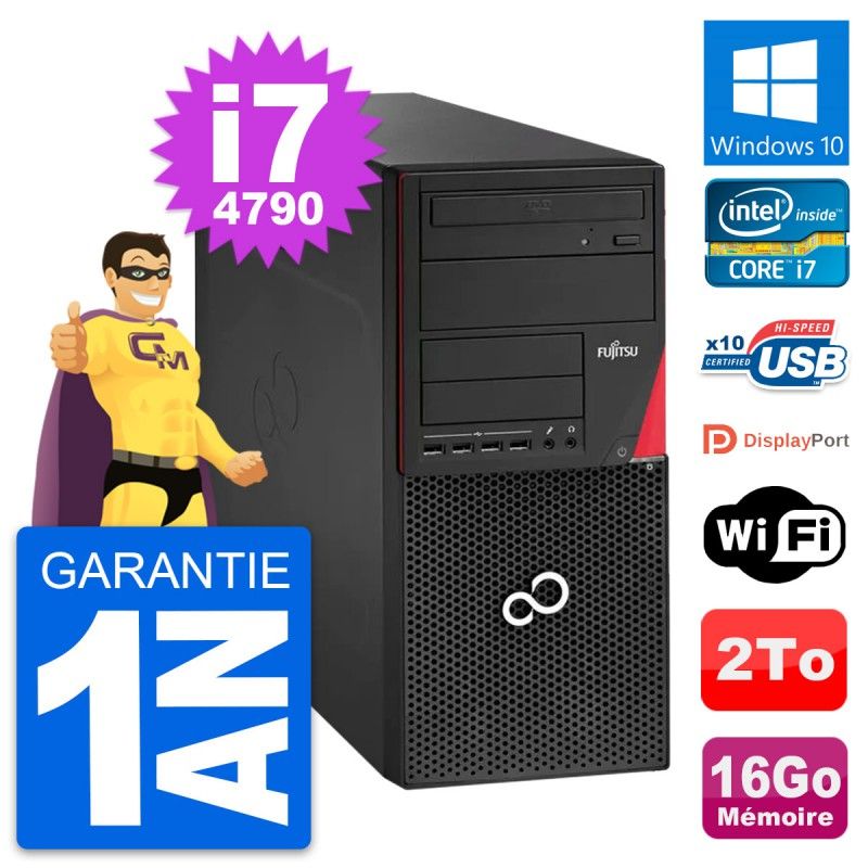 Fujitsu Esprimo P920 Core i7-4790 16GB RAM 2TB Windows 10 Laptop