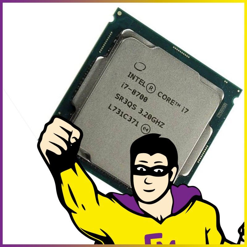Processeur Intel Core i5 8500 - 3,0 GHz - 6 cœurs - 6 threads - 9 Mo de cache - Socket LGA1151