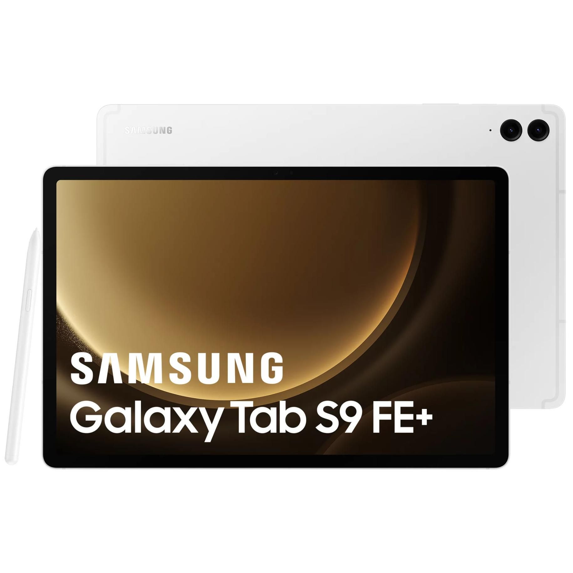 Samsung Galaxy Tab S9 FE+ 12.4" Tablet - 128GB, Silver
