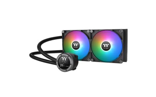 Thermaltake TH280 V2 Ultra ARGB Sync All-in-One Liquid Cooler - Water Cooling - Black