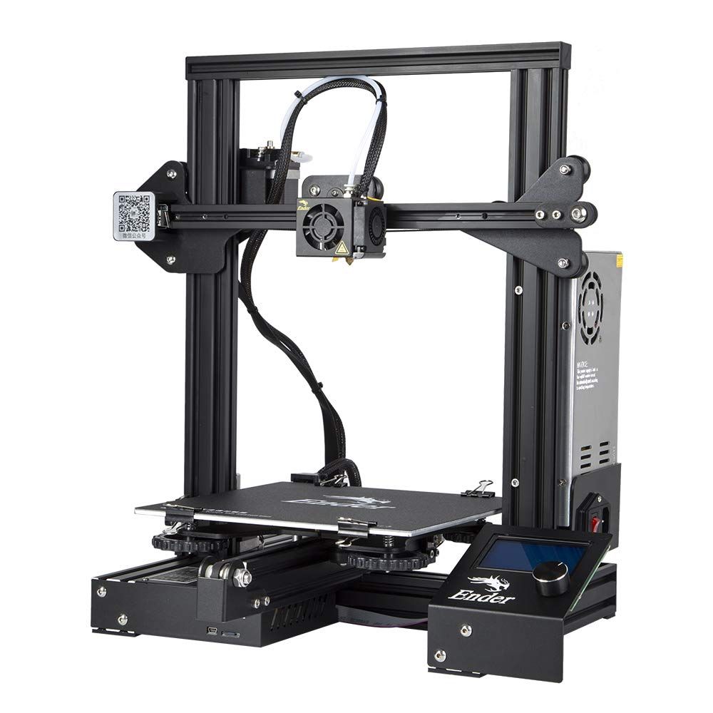 Impresora 3D Oficial Creality Ender-3, Dispositivo de Protección de Energía, Impresión de Reanudación, Tamaño de Impresión 220 x 220 x 250 mm
