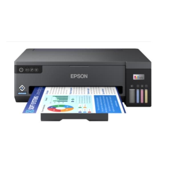Epson EcoTank ET-14100 Printer - Color - Inkjet - A3 - 4800 x 1200 dpi - Up to 15 ppm (mono)/Up to 8 ppm (color) - Capacity: 100 Sheets - USB, Wi-Fi - Black