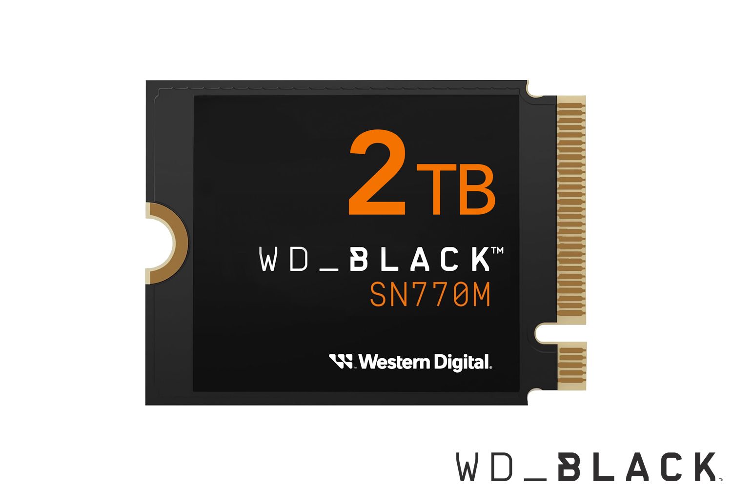 WD Black SN770M WDS200T3X0G - 2TB M.2 PCIe 4.0 x4 SSD for ASUS ROG Ally, Steam Deck, and Microsoft Surface