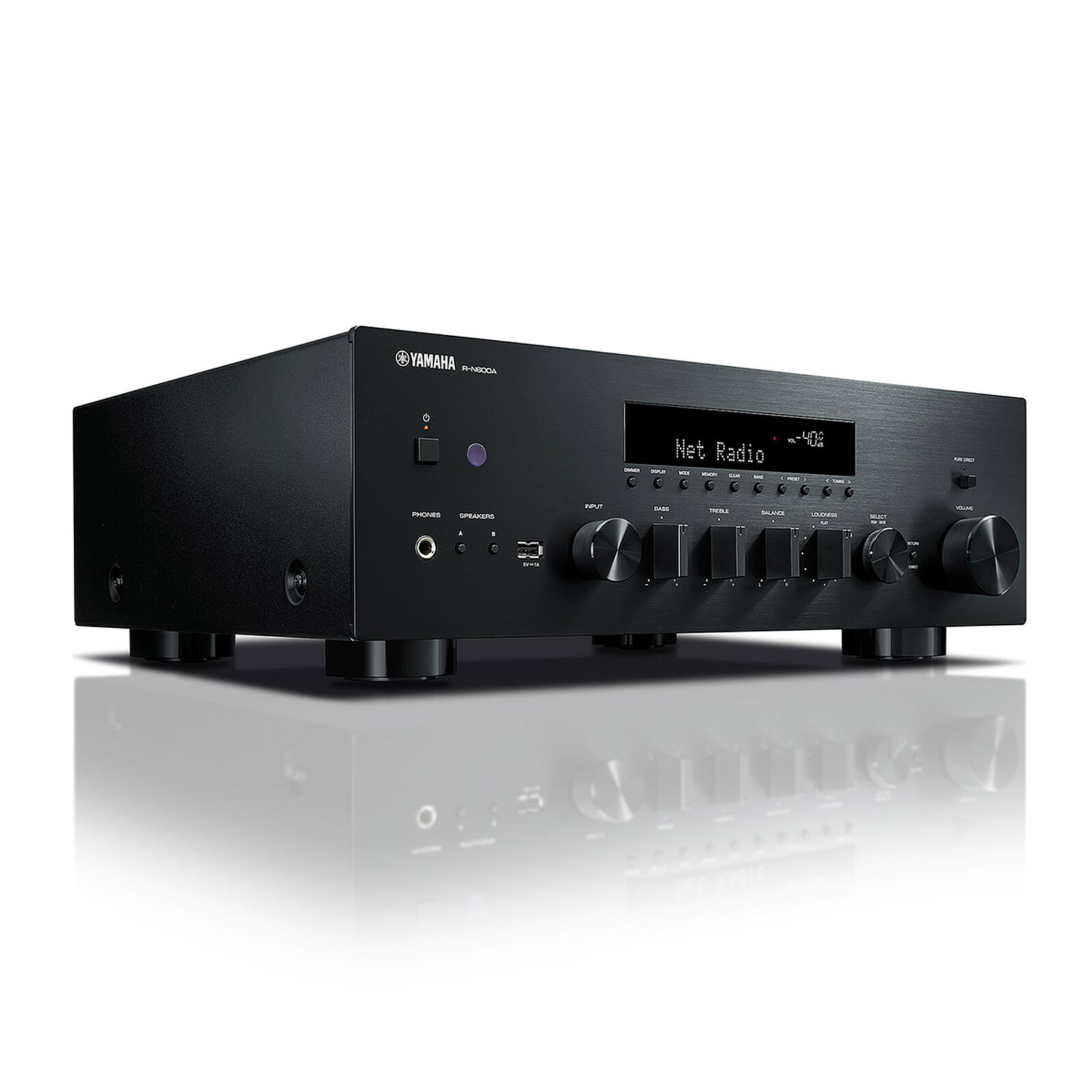 Yamaha R-N600A Black