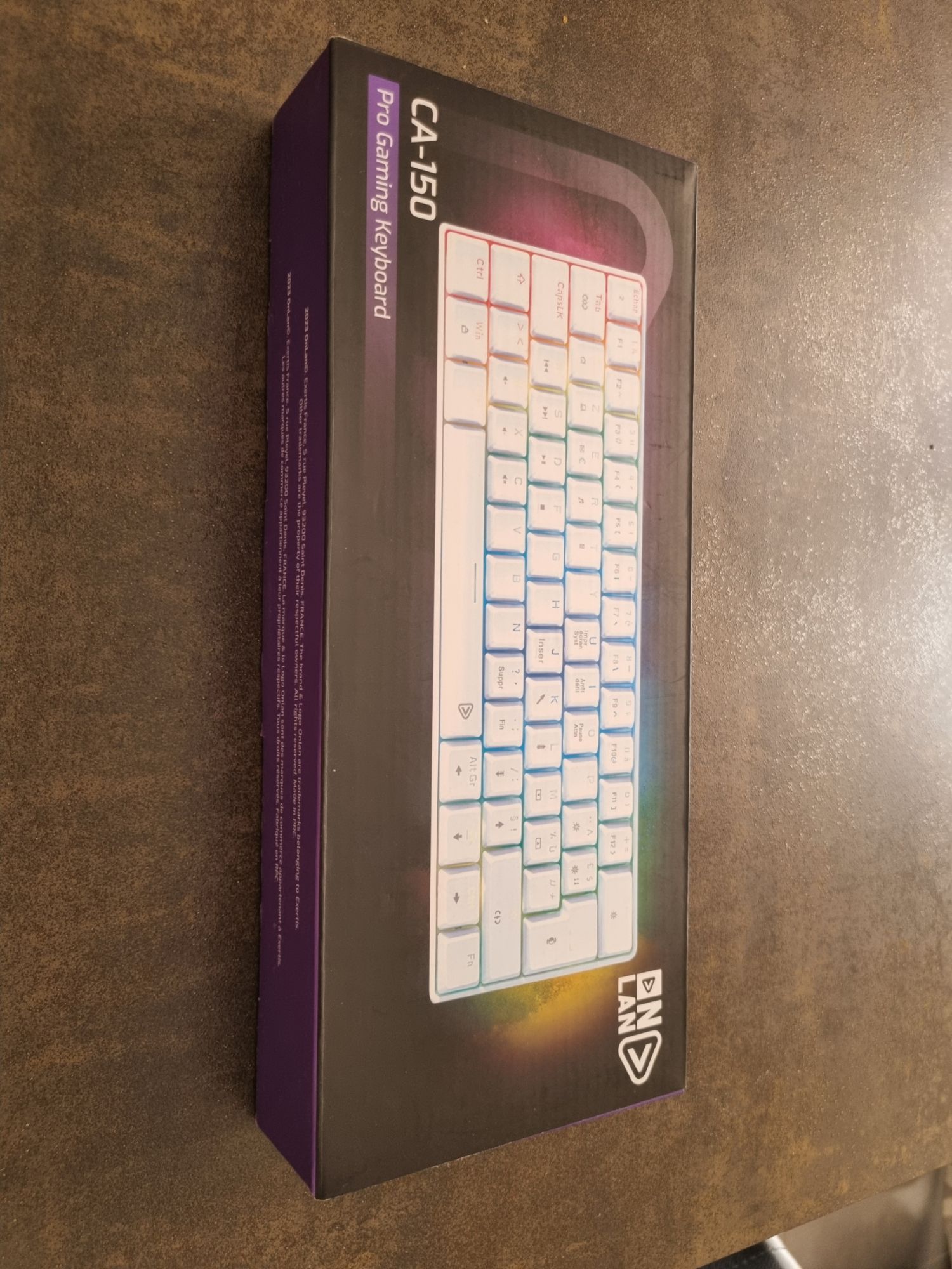 Onlan M'ca TKL White RGB Keyboard
