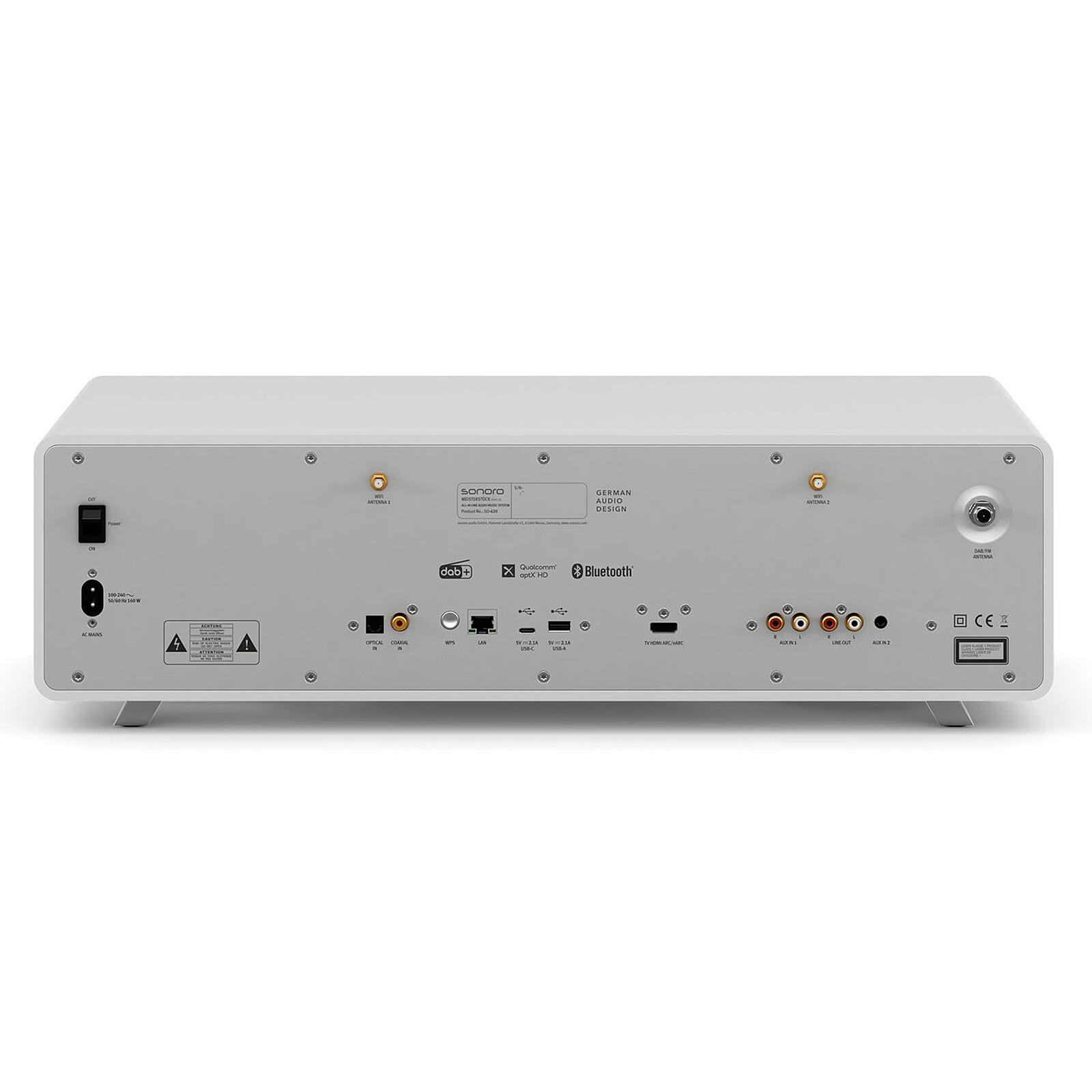 Sonoro Meisterstück (Gen.2) White/Silver