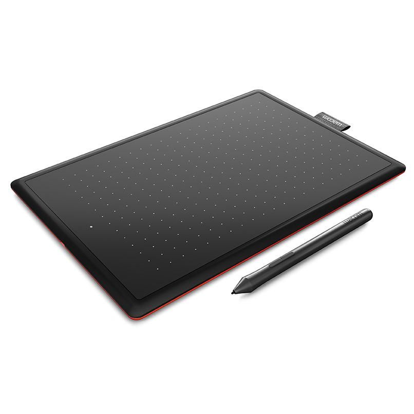 Wacom One Small Graphic Tablet, 2540 lpi, Black