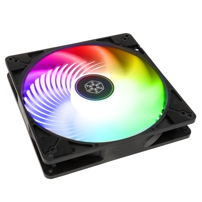 Silverstone AP184i ARGB Fan, 180mm - Black