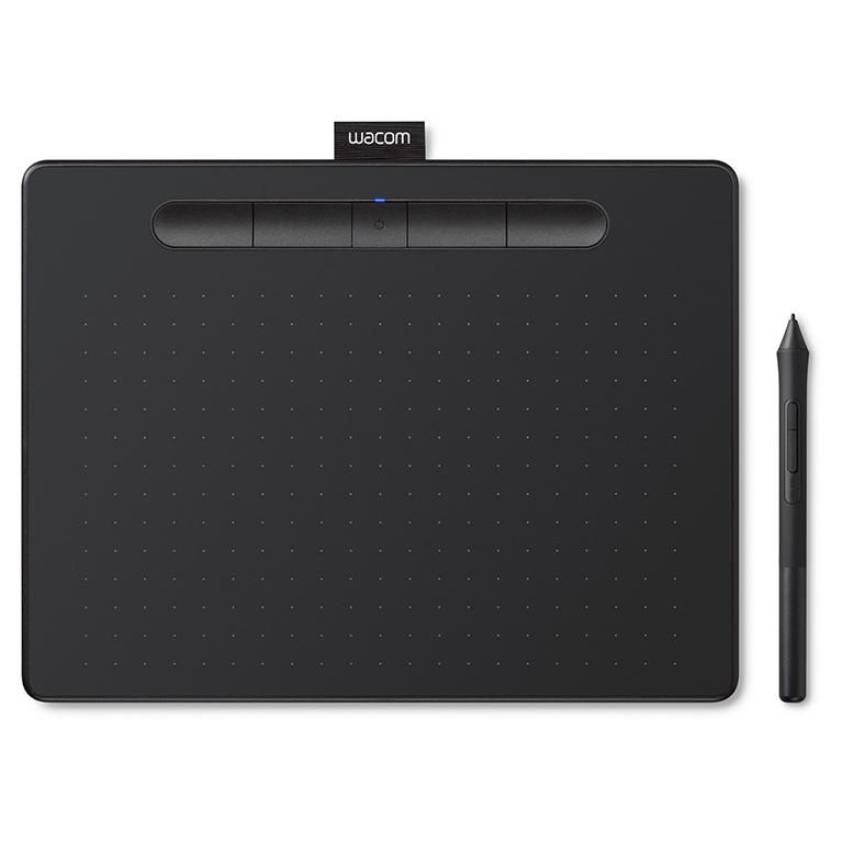Tablet gráfica Wacom Intuos S - Negro, 2540 lpi, 152 x 95 mm USB/Bluetooth