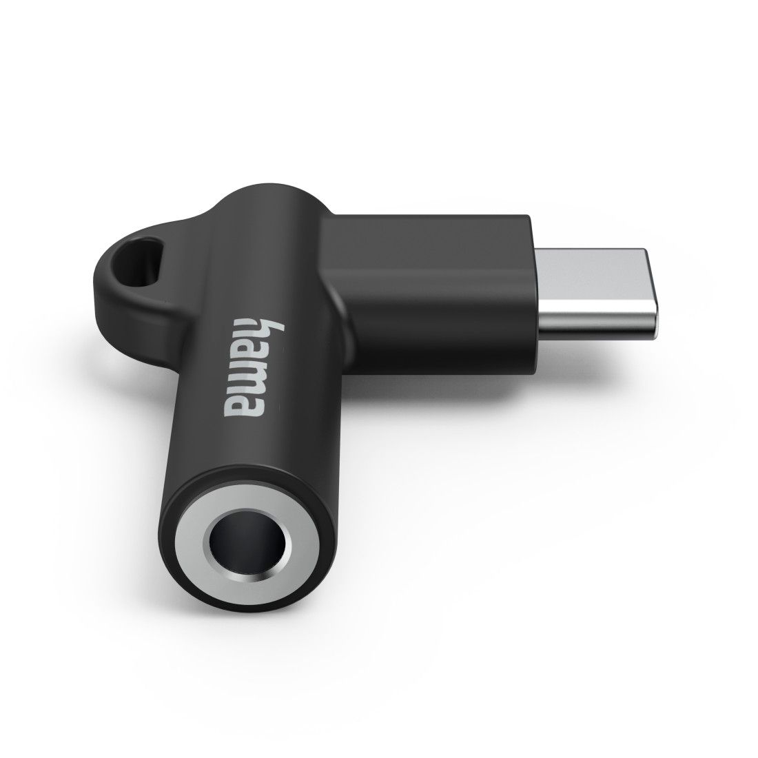 Adaptateur Hama USB-C vers jack 3,5 mm - Noir