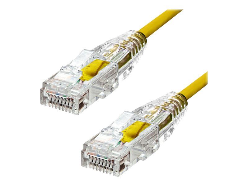 ProXtend Ultra Slim RJ-45 Cable - 4m, CAT 6, UTP, Halogen-Free, Locking