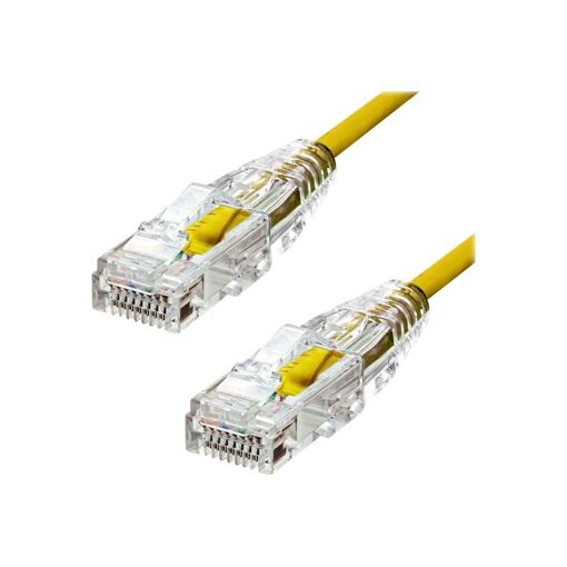 Câble ProXtend Ultra Slim RJ-45 - 4 m, Cat 6, UTP, sans halogène, verrouillé