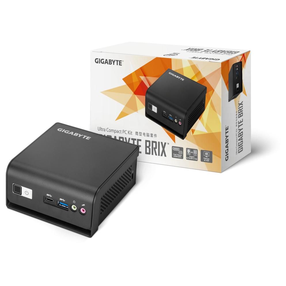 Gigabyte Brix GB-BMPD-6005 - Mini PC Barebone, 2 GHz, 16GB DDR4, 1x M.2 2280 Slot