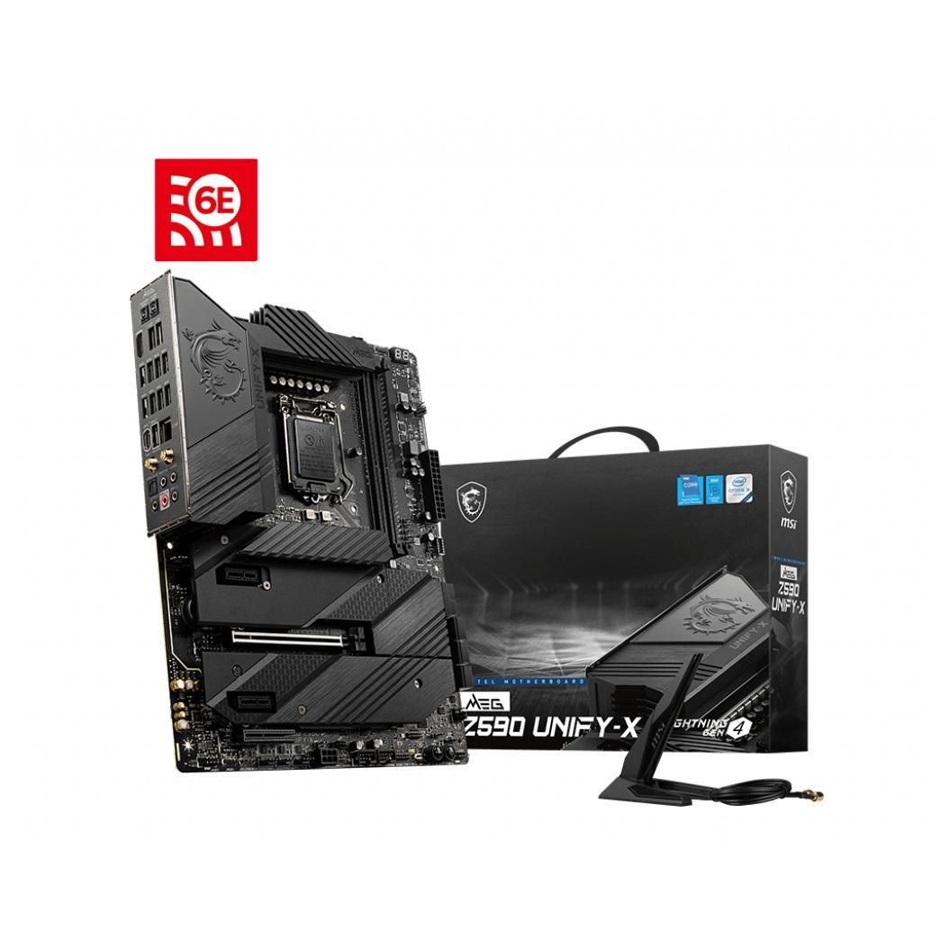 MSI MEG Z590 UNIFY-X Intel Z590 LGA 1200 (Socket H5) ATX Motherboard