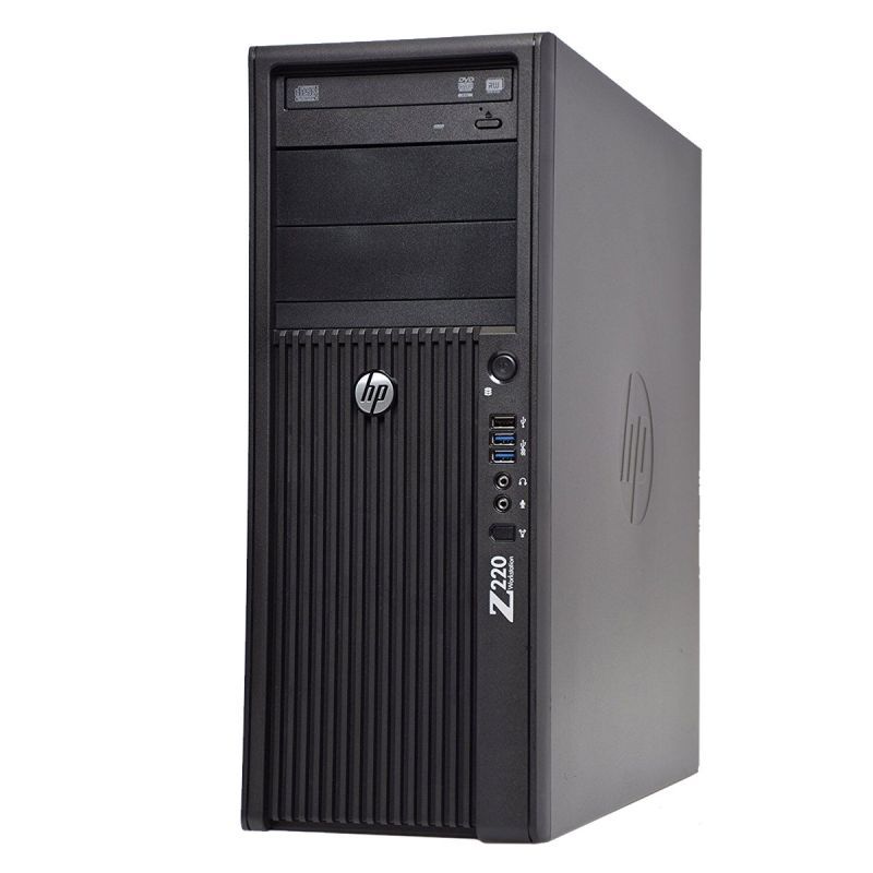 HP WorkStation Z220 PC - Intel Pentium G2020, 16GB RAM, 960GB SSD, Windows 10, WiFi