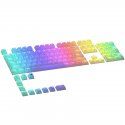 Glorious Polychroma RGB Keycaps - 115 Keys, ANSI, US Layout, Semi-Transparent