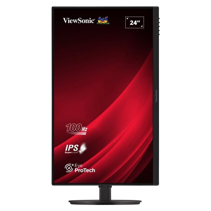 Écran ViewSonic VG2408A - 24 pouces Écran LED - Full HD 1920 x 1080 @ 100 Hz - IPS - Temps de réponse 5 ms