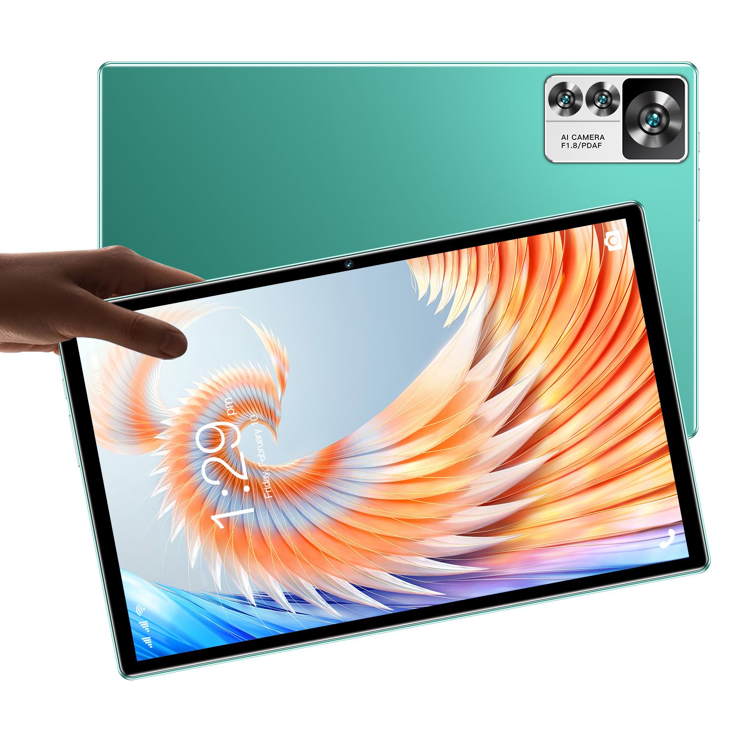LOIDIS 12S+ (2023) 128GB 10.1-inch Wi-Fi Tablet - Green
