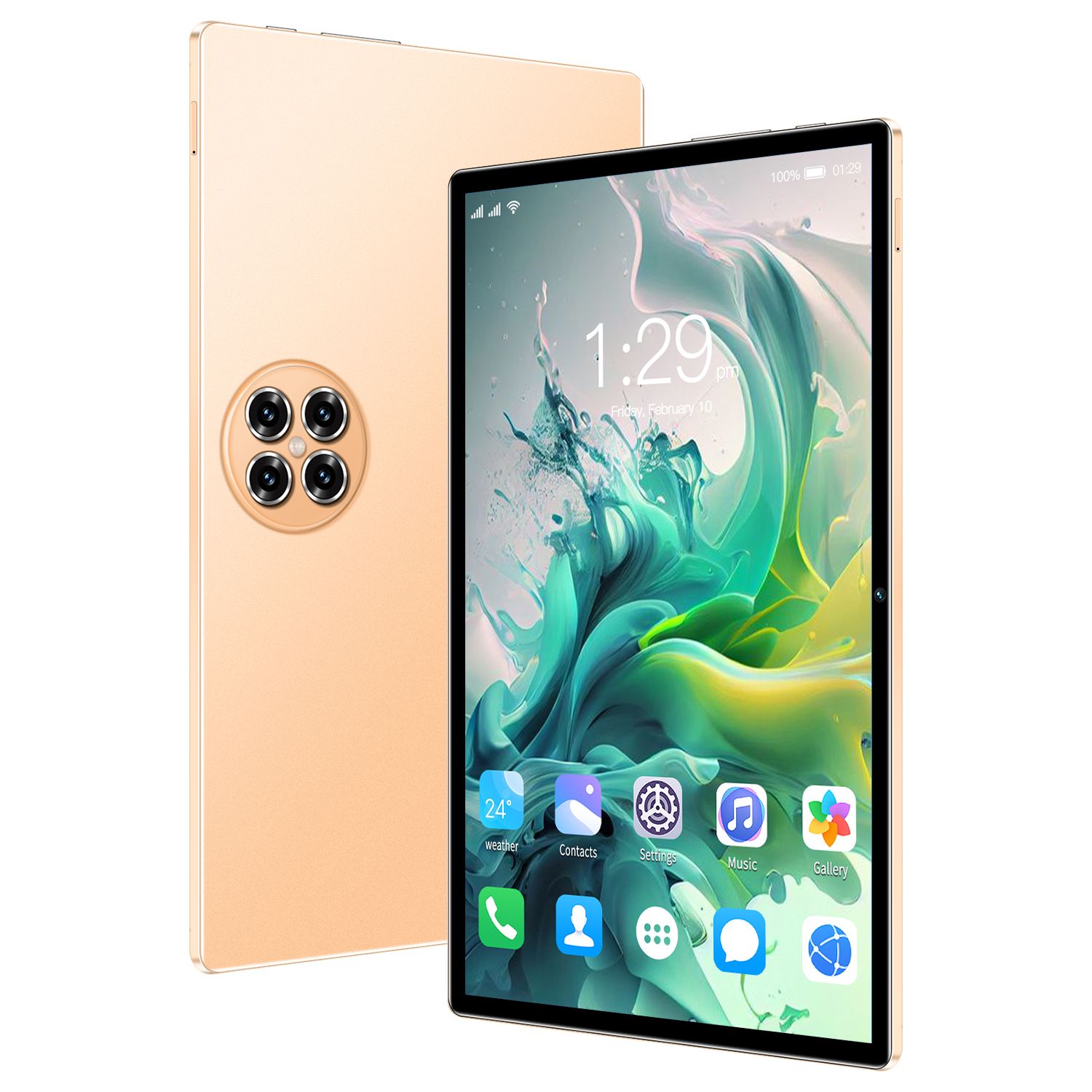 Tablet LOIDIS Mate 50 (2023) 128GB de 10.1 pulgadas con Wi-Fi - Oro