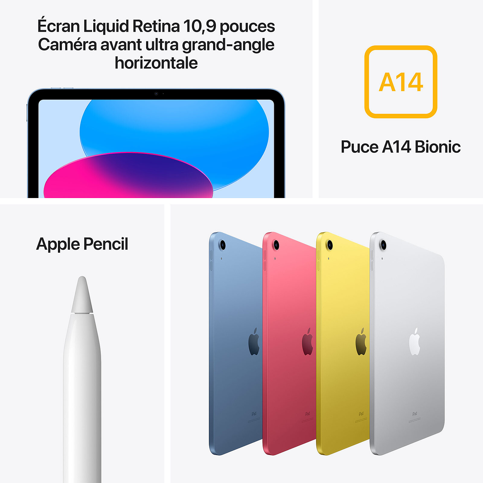 Apple iPad (2022) 64 GB Wi-Fi Blue