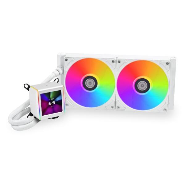 Lian Li GA II 12cm LCD Liquid Cooling Kit - White