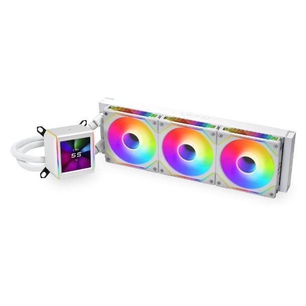 Kit de enfriamiento líquido Lian Li GALAHAD II LCD - 36 cm Blanco