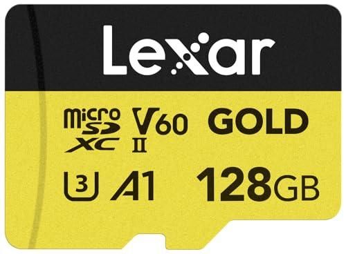 Lexar Media Gold Micro SD Card 128GB V60