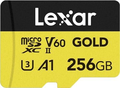 Lexar Gold Micro SD Card 256GB V60