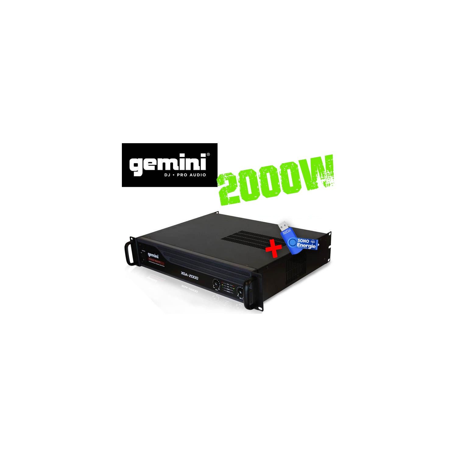 Gemini XGA 2000+ USB Key 32GB Amplifier