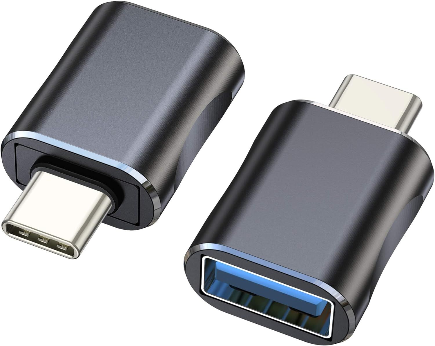 Rayleign USB-C to USB 3.0 Adapter - 5G Data Transfer, Aluminum Alloy, Compatible with MacBook Air and Pro