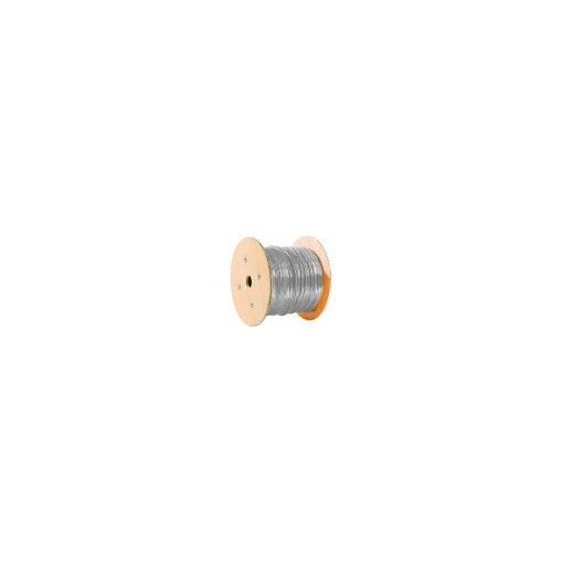 Cable Ekivalan Cat6 Duplex Sólido, Gris, 500m