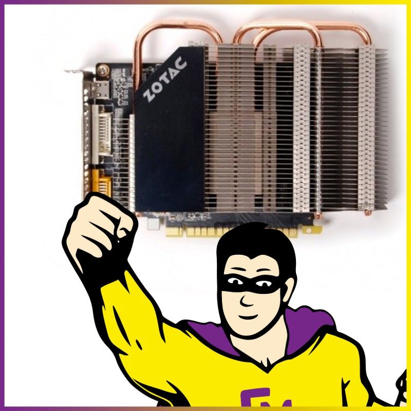 Zotac GT640 Zone Edition 2GB High Profile Graphics Card
