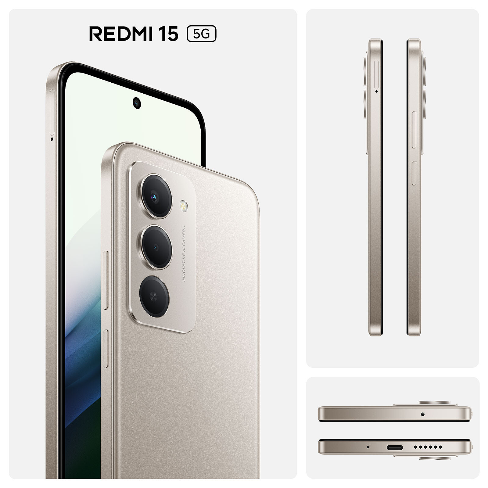 Xiaomi Redmi 15 5G Grey (8GB / 256GB)