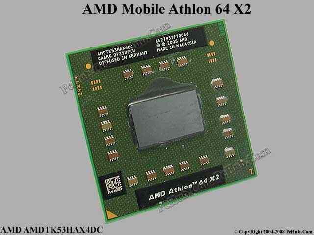 AMD Athlon 64 X2 Mobile Processor TK-53 - 1.7GHz - Socket S1 - 2x256KB L2 Cache
