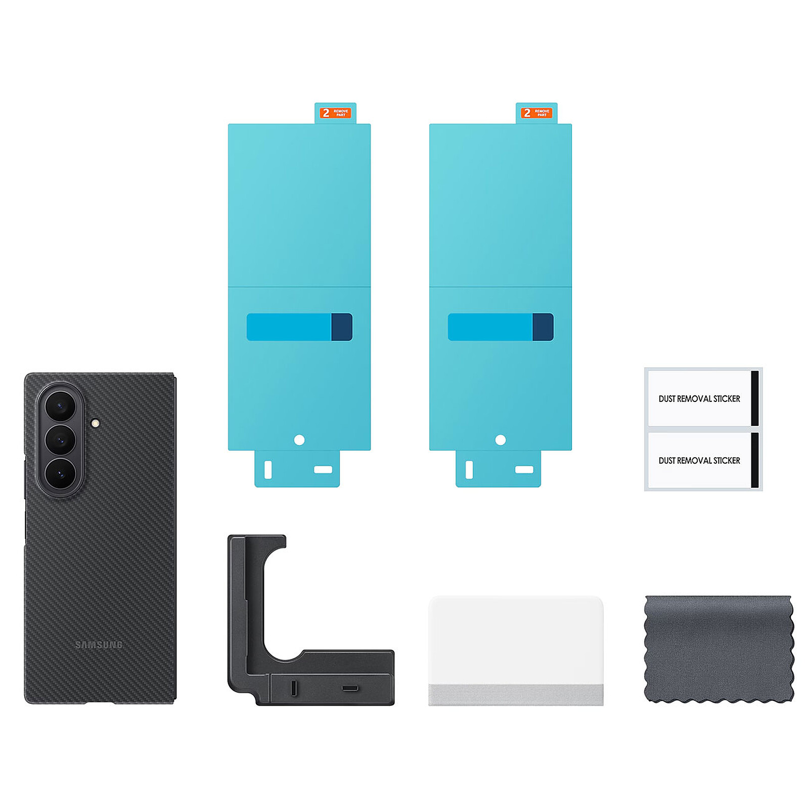 Samsung Pack Coque Carbone + Film Galaxy Z Fold 7