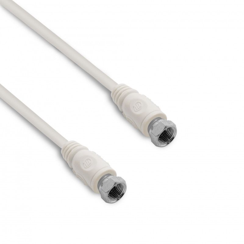 Metronic Satellite TV Coaxial Cable Male/Male 5m