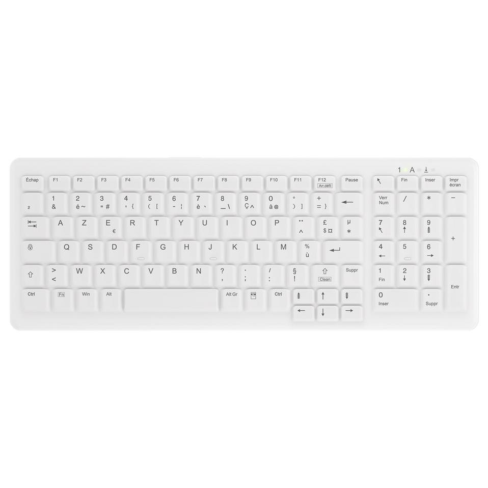 Clavier sans fil Contour MedicalKey ClassicClean AK-C7000 - Blanc