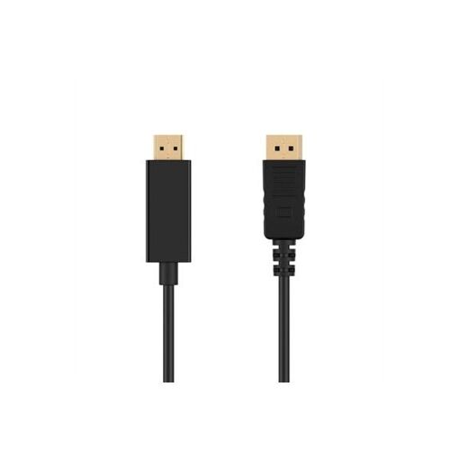 Ewent EC1431 6ft DisplayPort to HDMI Cable Adapter - Black