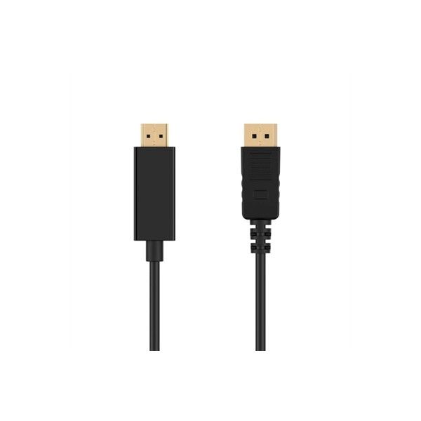 Adaptador de cable Ewent EC1431 1.8m DP a HDMI Tipo A (Estándar) - Negro