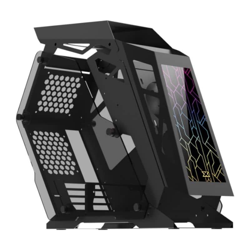 Xigmatek ZeusM Micro ATX PC Case, Spectrum (EN44023)