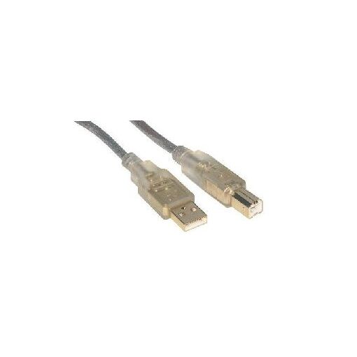Câble USB MCL Samar - 3m, USB Type-B vers USB-A, USB 2.0, Transparente