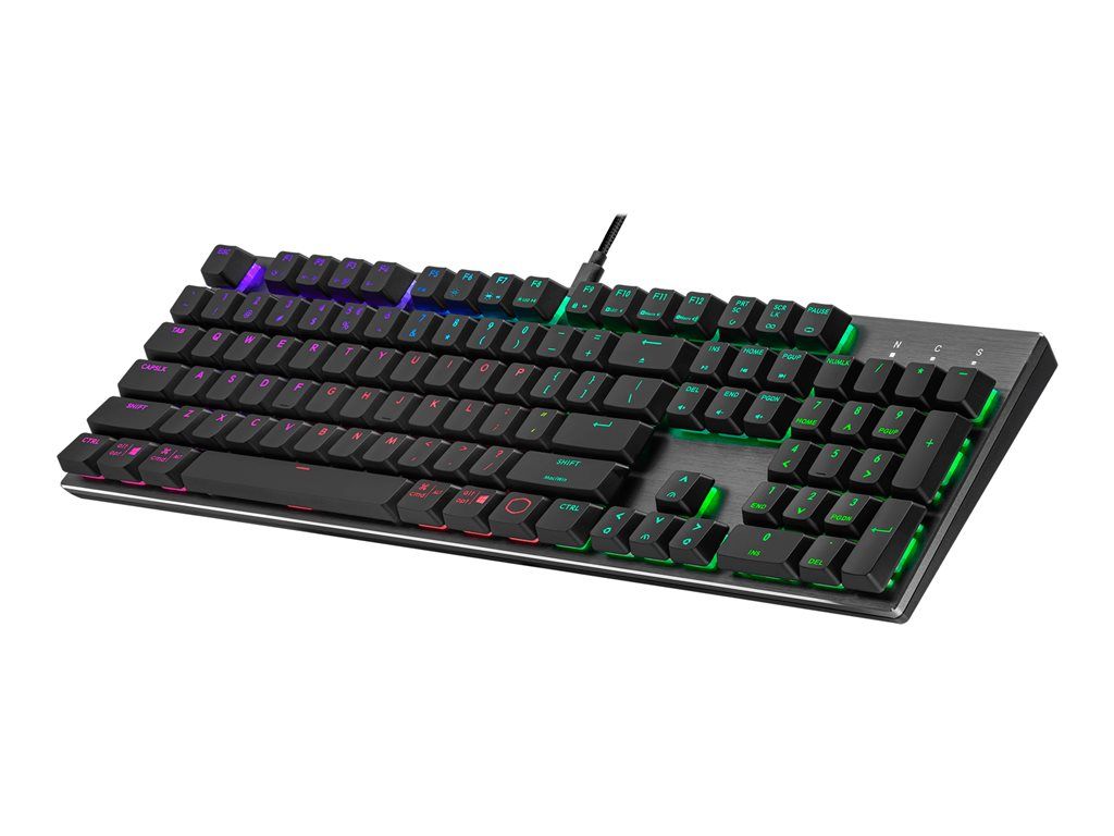 Cooler Master SK652 Low Profile Red Mechanical Keyboard