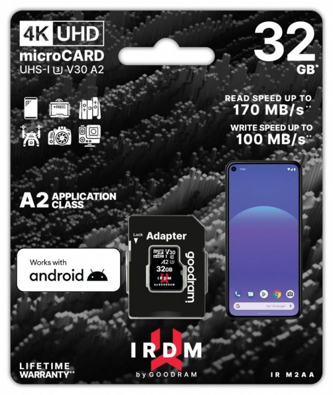 Goodram M2AA 32GB MicroSDHC UHS-I Class 10