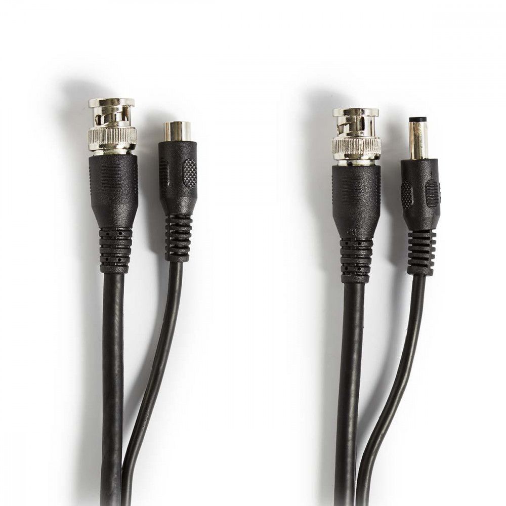 CCTV Security Cable BNC/CC 59  RG59 10m Pre-assembled Connectors