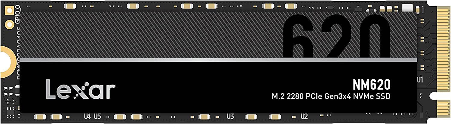 Lexar NM620 - 512GB SSD - M.2 2280 - PCIe 3.0 x4 (NVMe)