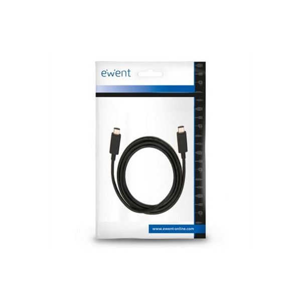 Ewent USB-C Cable 1m (USB 3.2 Gen 2) Black
